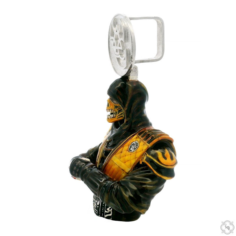 .925 Sterling Silver Scorpion Warrior Glow in Dark Pendant, view 3