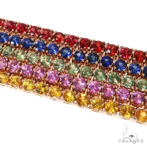 14K Gold tennis chain, photo 2 of 3