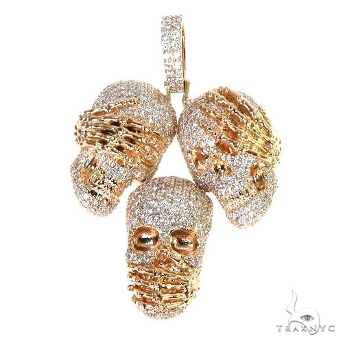 Buy See No Evil, Hear No Evil, Speak No Evil Diamond Pendant 67726