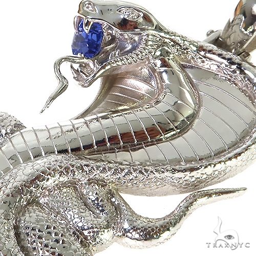 Silver Cobra Pendant, photo 3 of 6