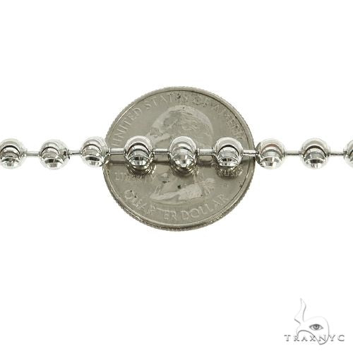 Silver Crucifix Jesus Cross Pendant Moon Chain Set, photo 5 of 9