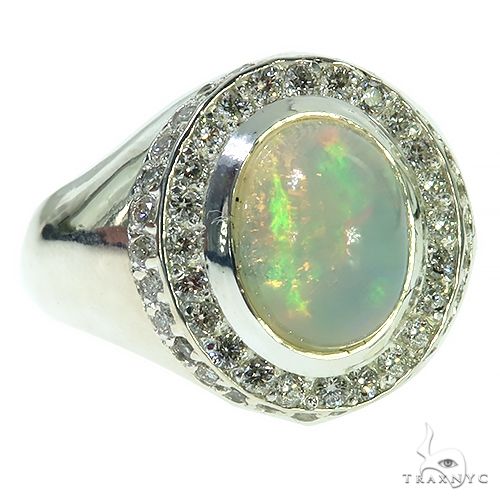 Silver Opal Ring, photo 2 of 6