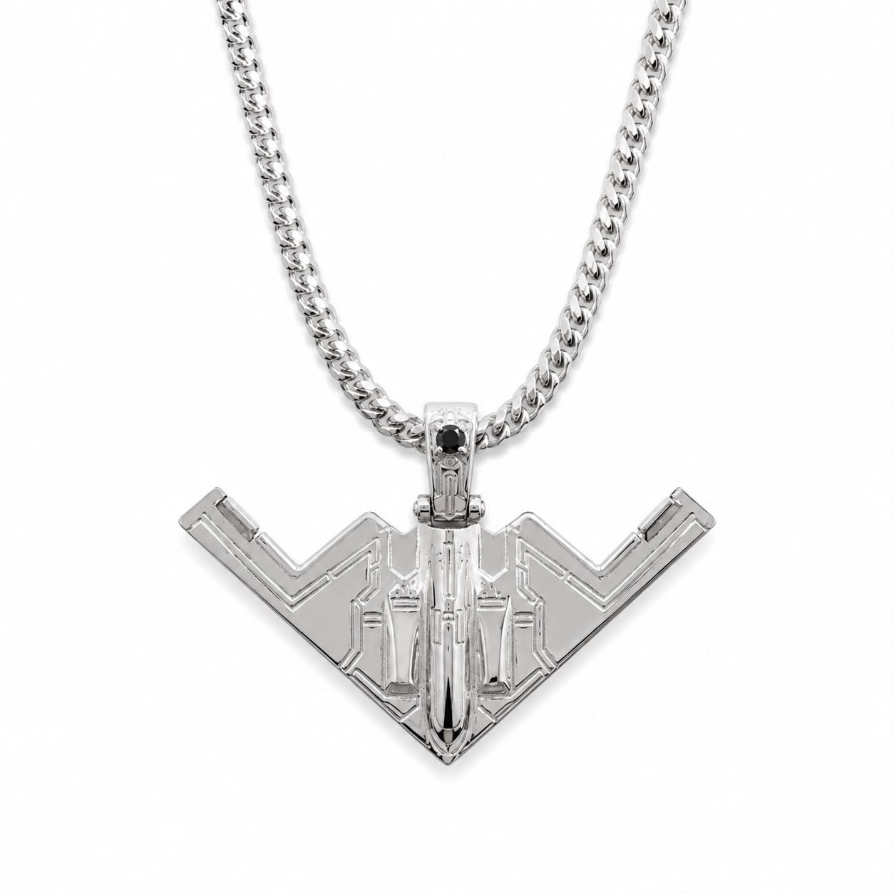 ヘドン　REBEL bomber シルバースレッド　Silver thread Buy Silver B-2 Bomber Pendant Set 71294 – TraxNYC