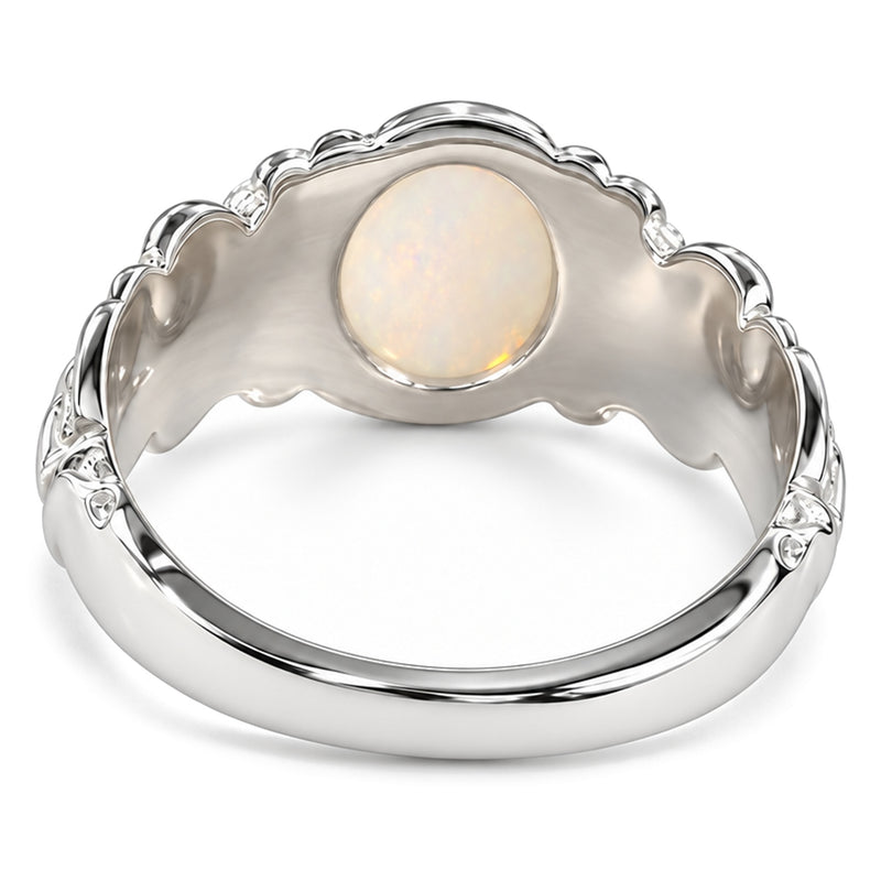 Silver Starry Night Ring, view 6