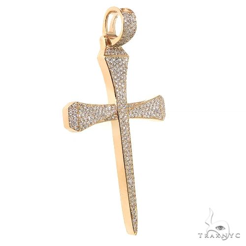 Small Diamond Nail Cross 68696 - Image 2