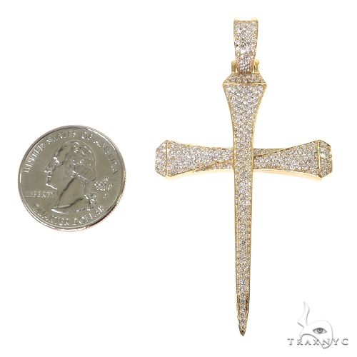 Small Diamond Nail Cross 68696 - Image 8
