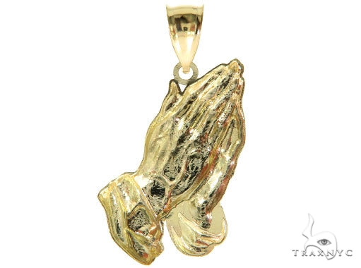 Golden Prayer Pendant 1 in 10K Gold, photo 4 of 8