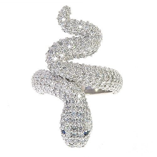 Snake Diamond Ring 67209 - Image 1
