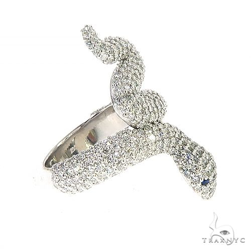 Snake Diamond Ring 67209 - Image 3