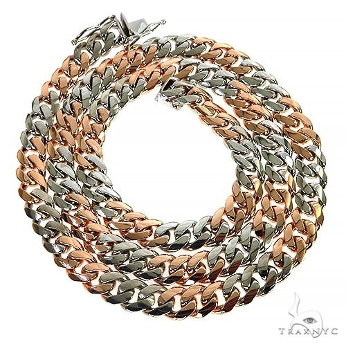 10K Gold miami cuban chain, 8.1 mm, photo 3 of 5