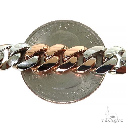 10K Gold miami cuban chain, 8.1 mm, photo 4 of 5