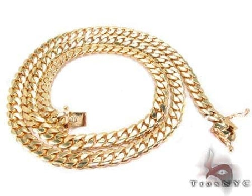 10K Gold miami cuban chain, 12.5 mm, photo 5 of 5