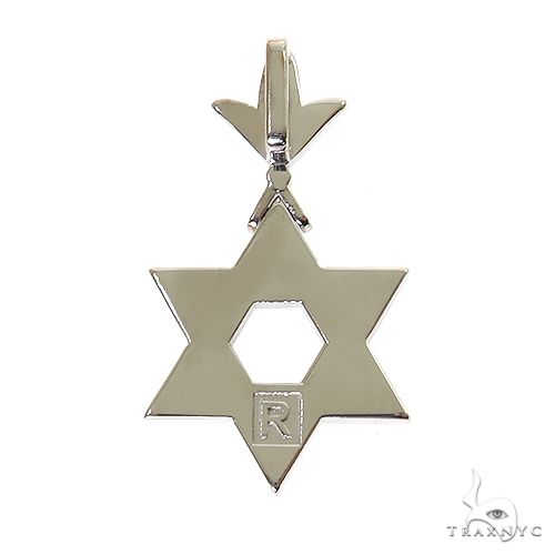 Star Of David Pendant Large 69577 - Image 4