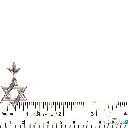 Star Of David Pendant Large 69577 - Image 5