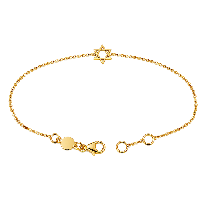 Star of David Bracelet, view 4