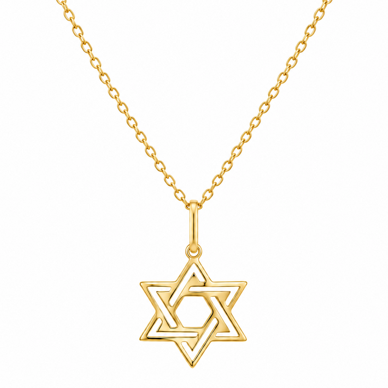 Star of David Necklace