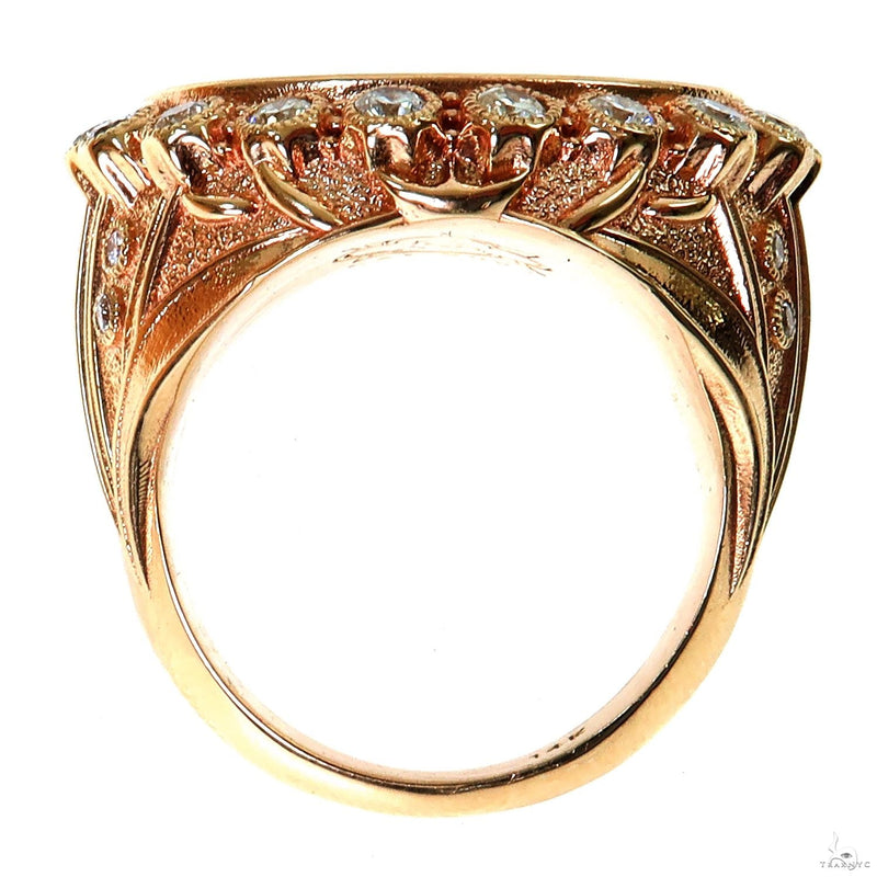 The Last Supper Diamond Ring in 14K Gold, photo 4 of 5