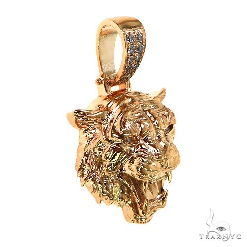 Tiger Head Pendant -Small 68962 - Image 2