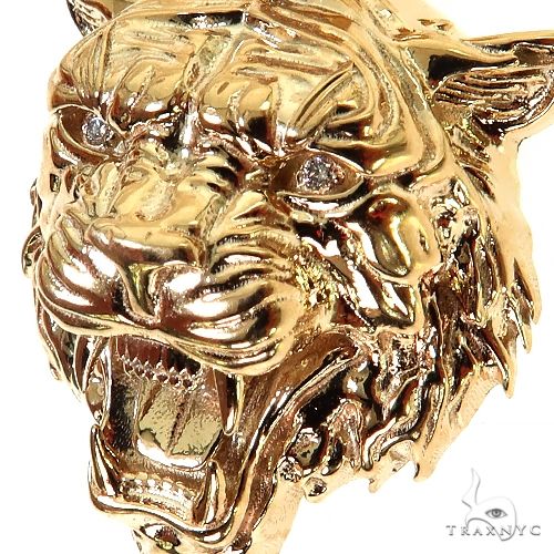 Tiger Head Pendant -Small 68962 - Image 3