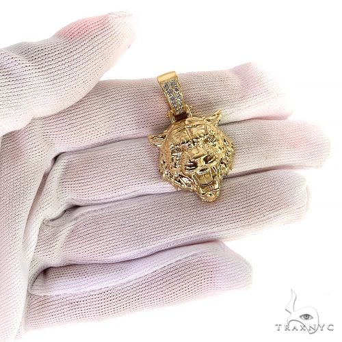 Tiger Head Pendant -Small 68962 - Image 7