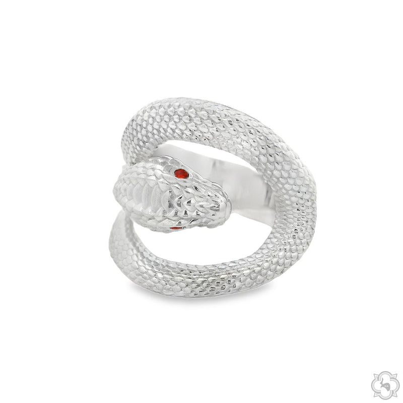 TraxNYC .925 Silver Snake Ring, photo 2 of 7