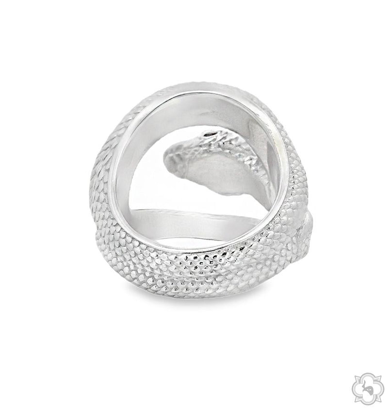 TraxNYC .925 Silver Snake Ring, photo 6 of 7