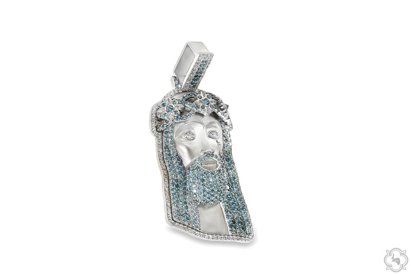 TraxNYC Celestial Mercy Jesus Pendant Large 70541 - Image 2