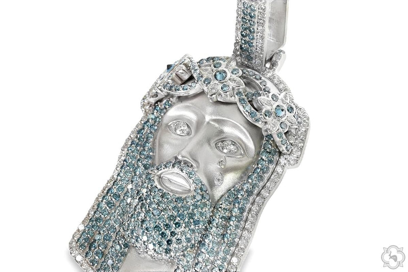 TraxNYC Celestial Mercy Jesus Pendant Large 70541 - Image 4
