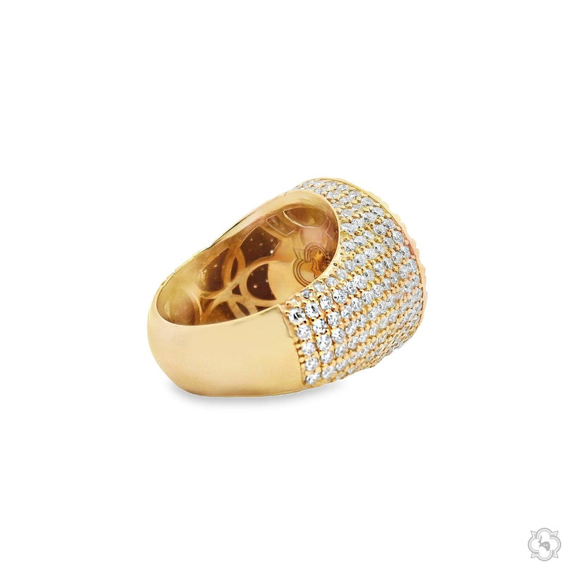 14K Gold TraxNYC Cluster Lab-Grown Diamond Ring, photo 6 of 7