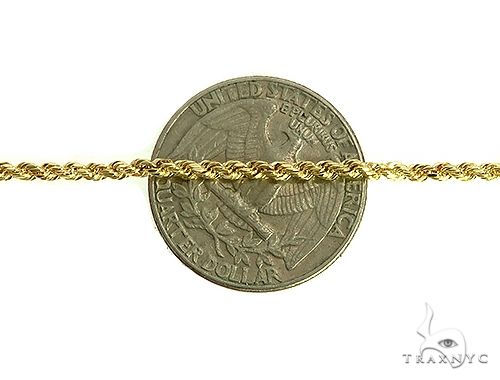 10K Gold TraxNYC Diamond Lion Pendant and Rope Chain Set, photo 7 of 8