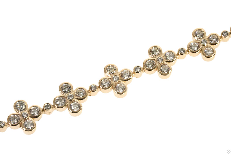 TraxNYC Diamond Petal Bracelet 70216 - Image 3