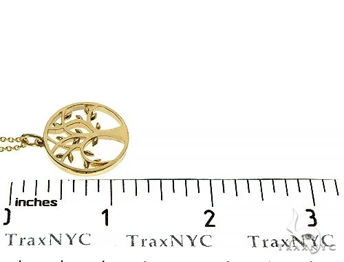 14K Gold Tree of Life Necklace 52548 - Image 8