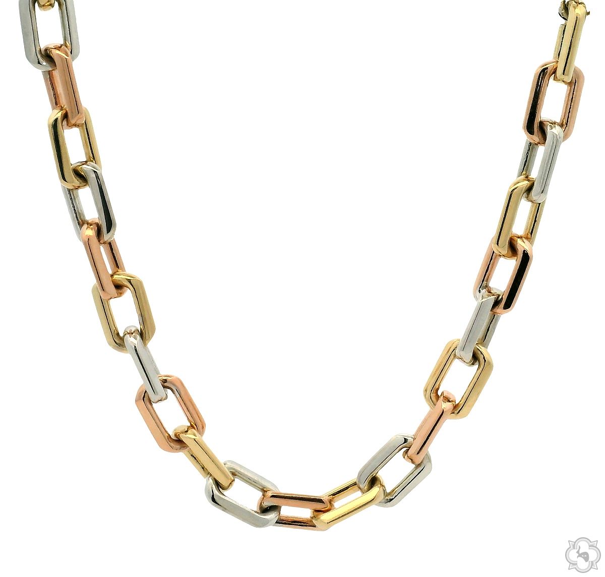 Tri-Tone-Link-Cable-Chain-24- Tri-Tone-Link-Cable-Chain-24-
