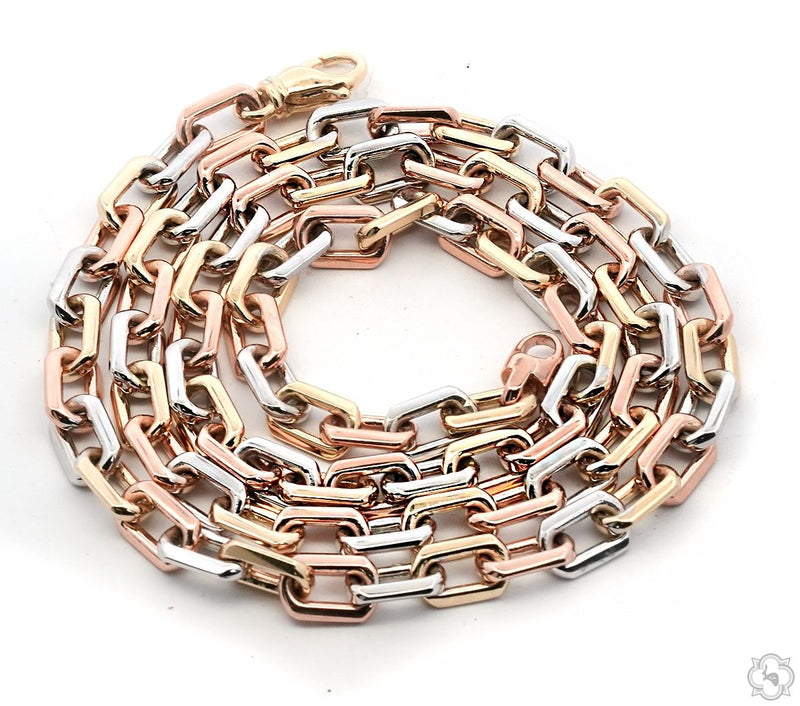 Tri-Tone Link Cable Chain 24 Inch 6.8mm 70638 - Image 5