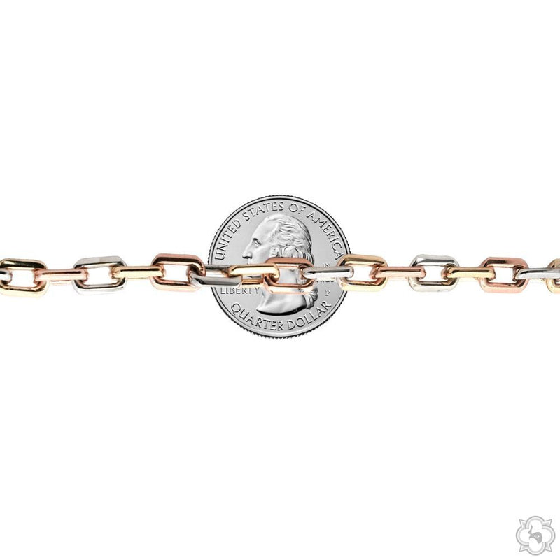 Tri-Tone Link Cable Chain 24 Inch 6.8mm 70638 - Image 7
