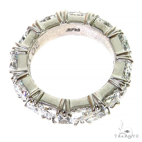 Trillion Cut Lab-Grown Diamond Eternity Ring, photo 3 of 4