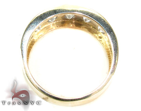 14K Gold Two Tone Colossal Large Ring, photo 5 of 7