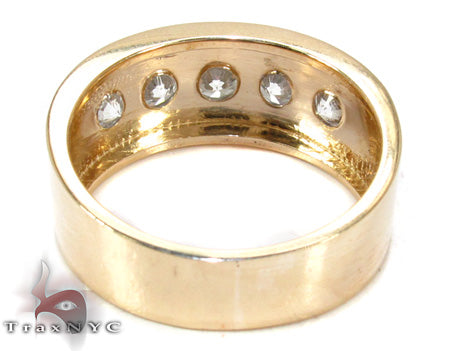 14K Gold Two Tone Colossal Large Ring, photo 6 of 7