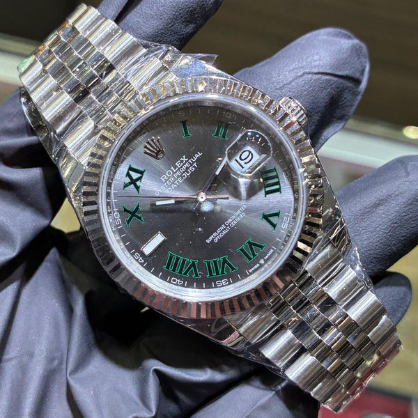 2024 Rolex Datejust 41mm | Oystersteel | "Wimbledon"
