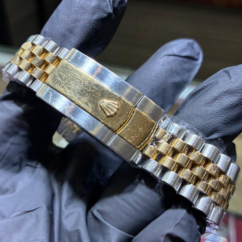 Rolex Datejust 41mm | Two Tone Yellow Gold | Blue Roman Diamond Dial, photo 2 of 2