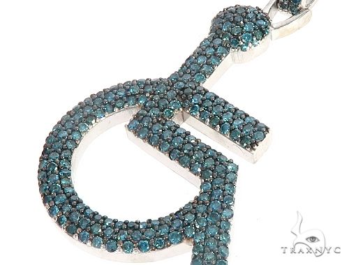 White Gold Handicap Figure Pendant 65494 - Image 4