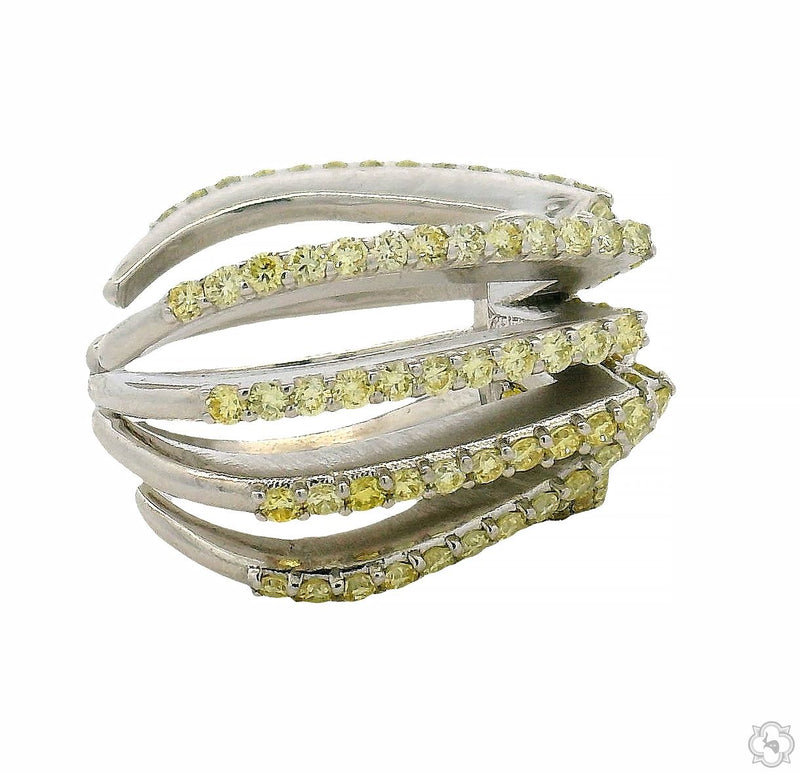 Wrap Around Spider Lab-Grown Diamond Ring .925 Silver, photo 4 of 6