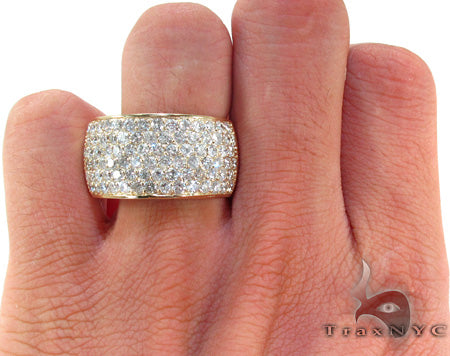 14K Yellow Gold Diamond Ring, photo 7 of 7