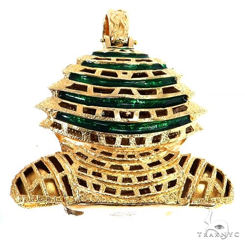 Zombie Skeleton Pharaoh Head Pendant 68805 - Image 5
