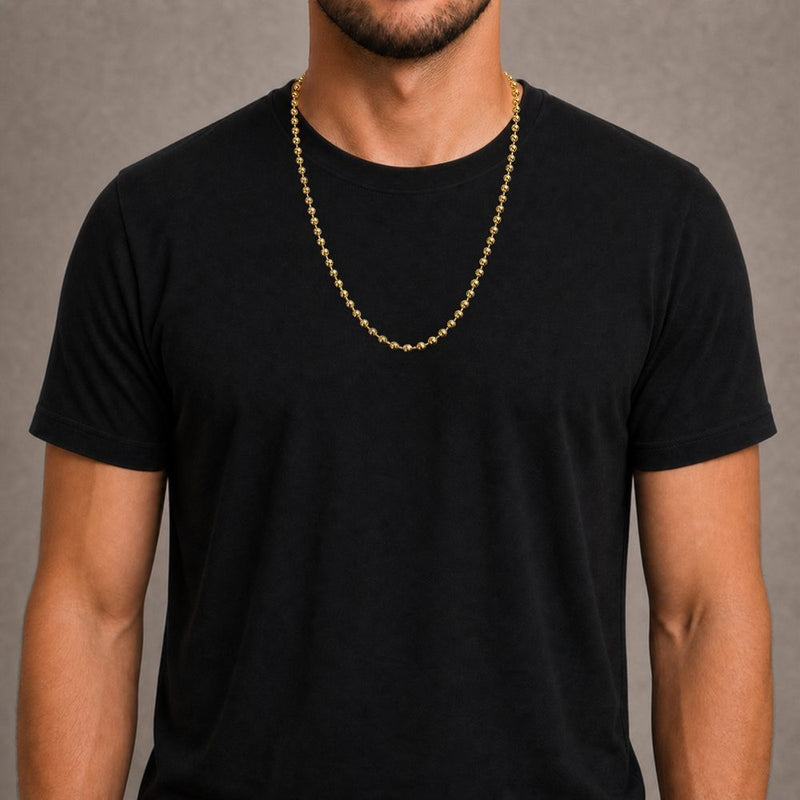 Moon Cut chain, 3 mm, at 26 inches on an average build, from the TraxNYC chain guide