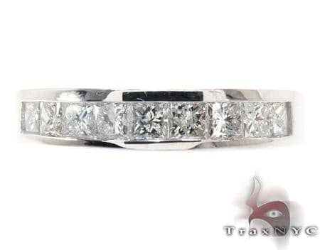 Marvelous Gold Diamond Wedding Band, view 2