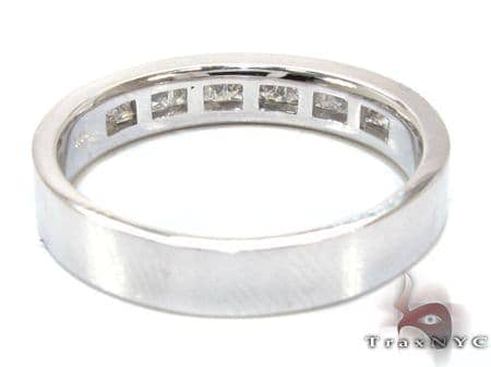 Marvelous Gold Diamond Wedding Band, view 5