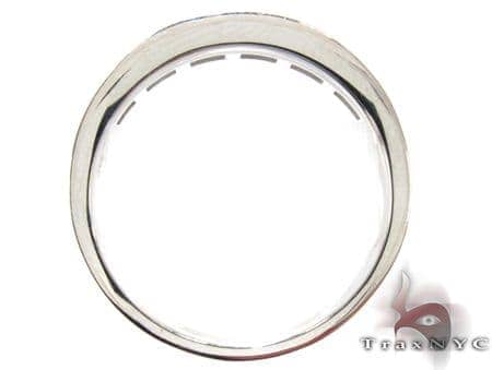 Marvelous Gold Diamond Wedding Band, view 6