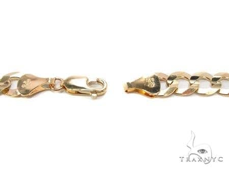 Mens 10k Solid Yellow Gold Cuban/curb Chain 26 Inches 9.3mm 47212 - Image 4