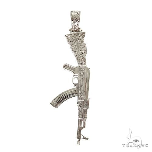.925 Silver Ak 47 Pendant, photo 3 of 7
